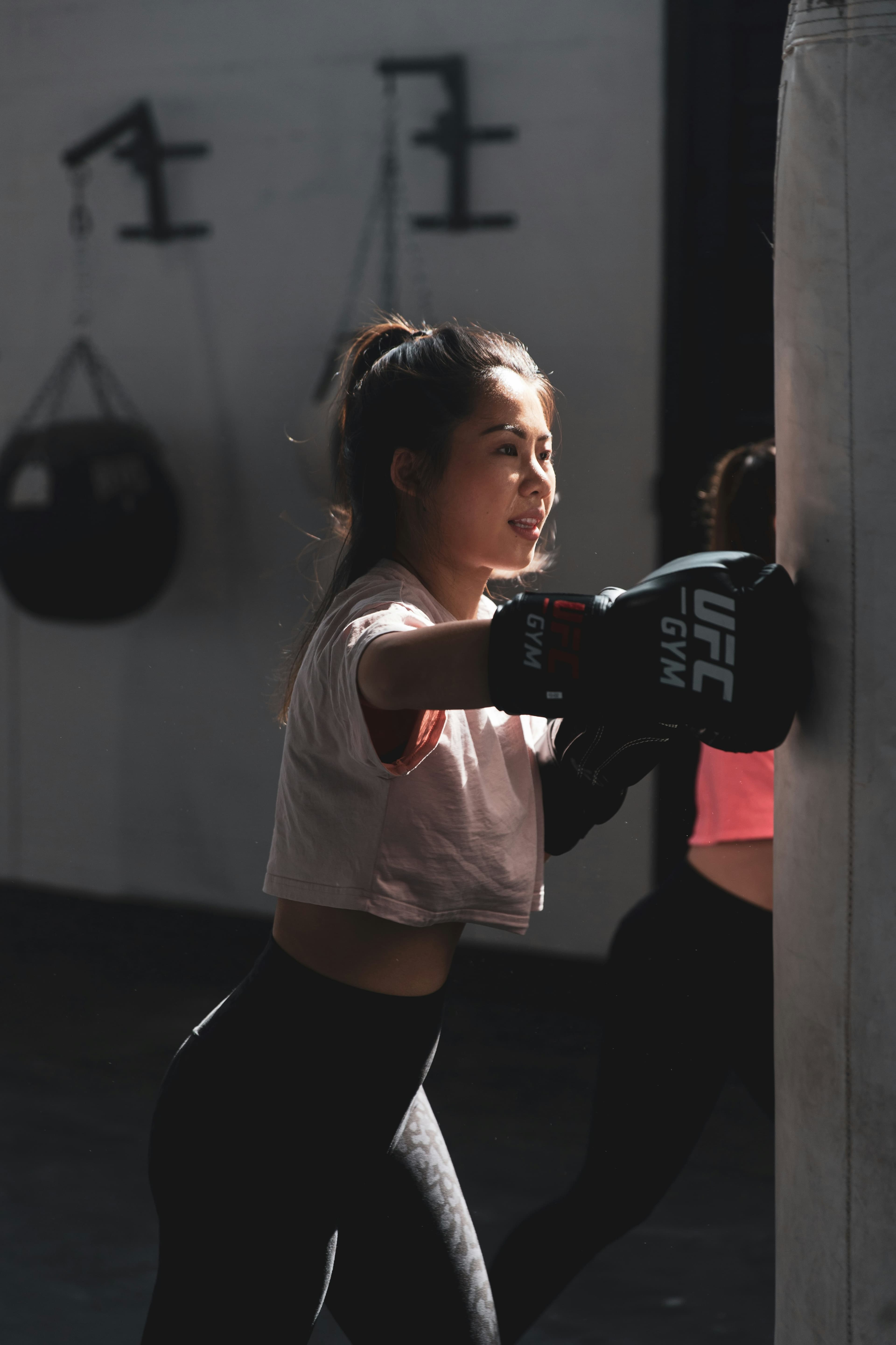 Coaching individuel personnalisé – cours privés de boxe avec Btisam Rguibi, Île-de-France